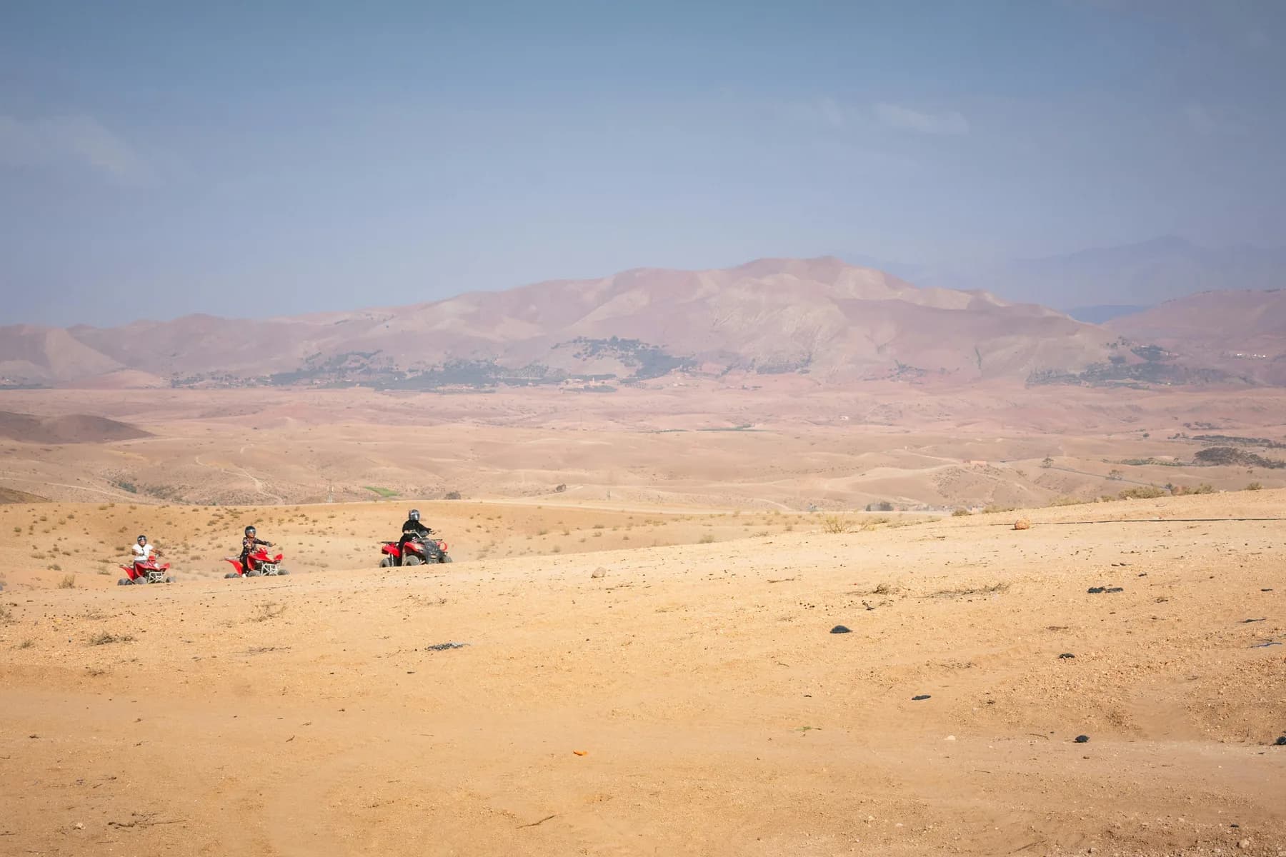 Quad Agafay près de Marrakech