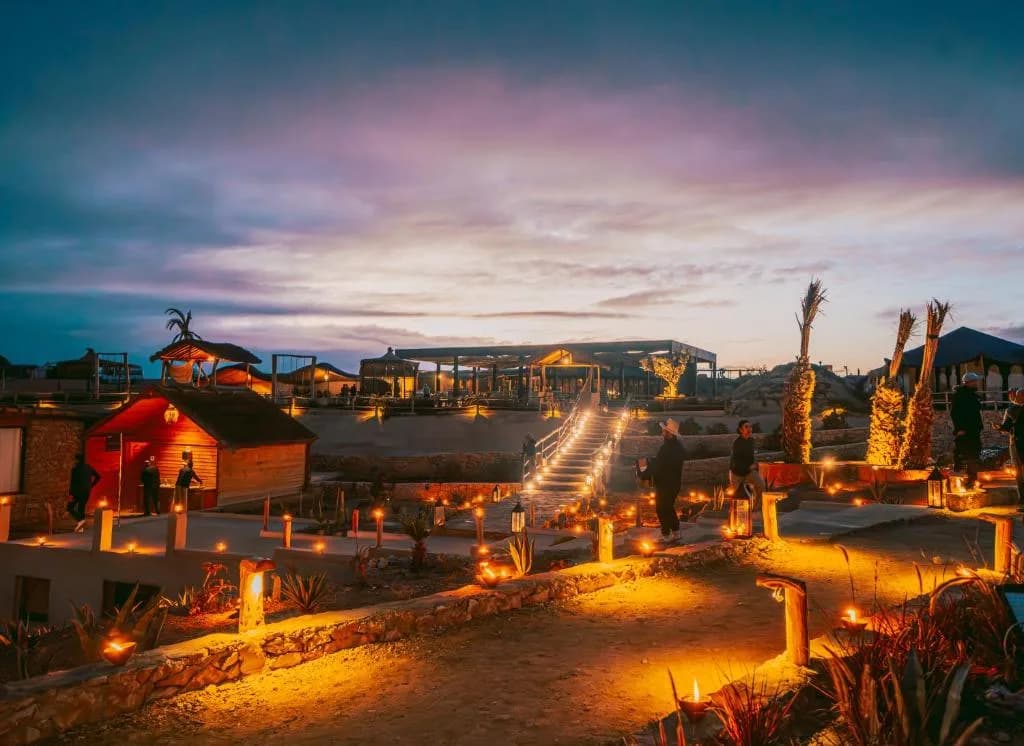 Une féerie nocturne dans les dunes