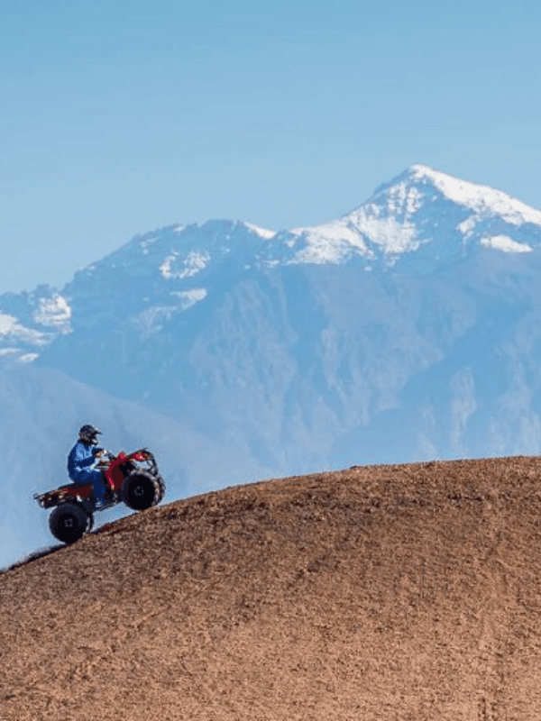 Quad Agafay : Panoramas sur l'Atlas & Pauses Photo