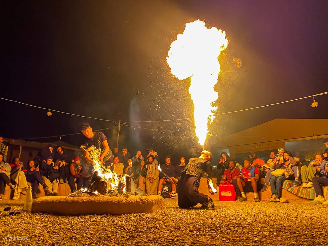 Agafay Fire Show with Dinner